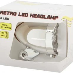 Clearance Retro Led-Fietskoplamp Fietsaccessoires
