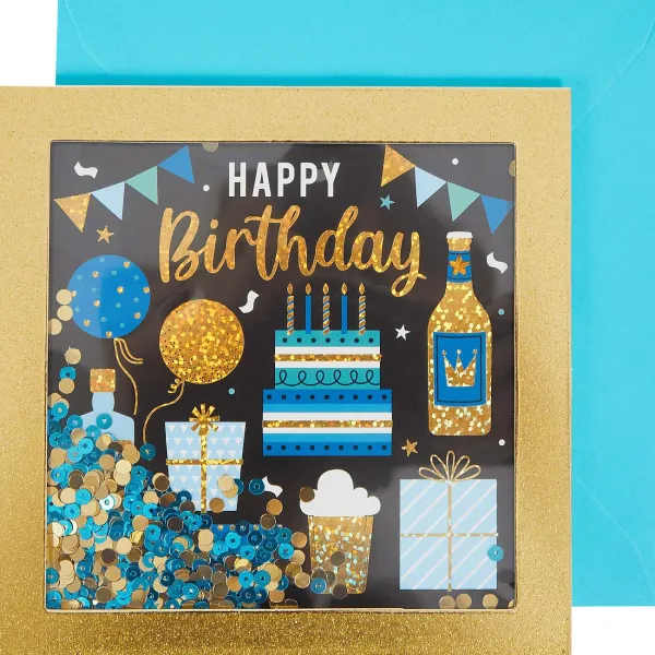 Online Wenskaart Met Confetti Kaarten