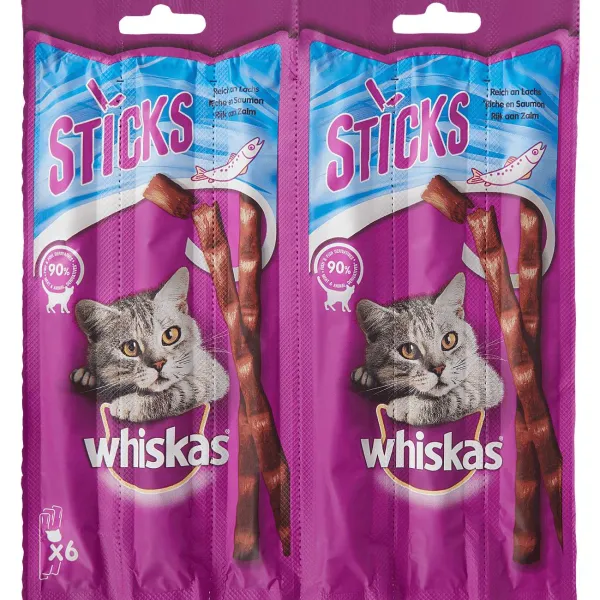 Fashion Kattensticks Zalm Dierenvoeding
